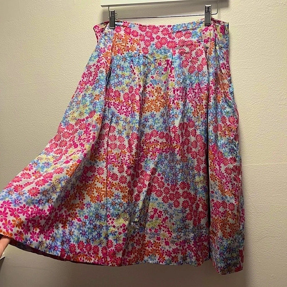 Pendleton Flower Skirt - Picture 1 of 6
